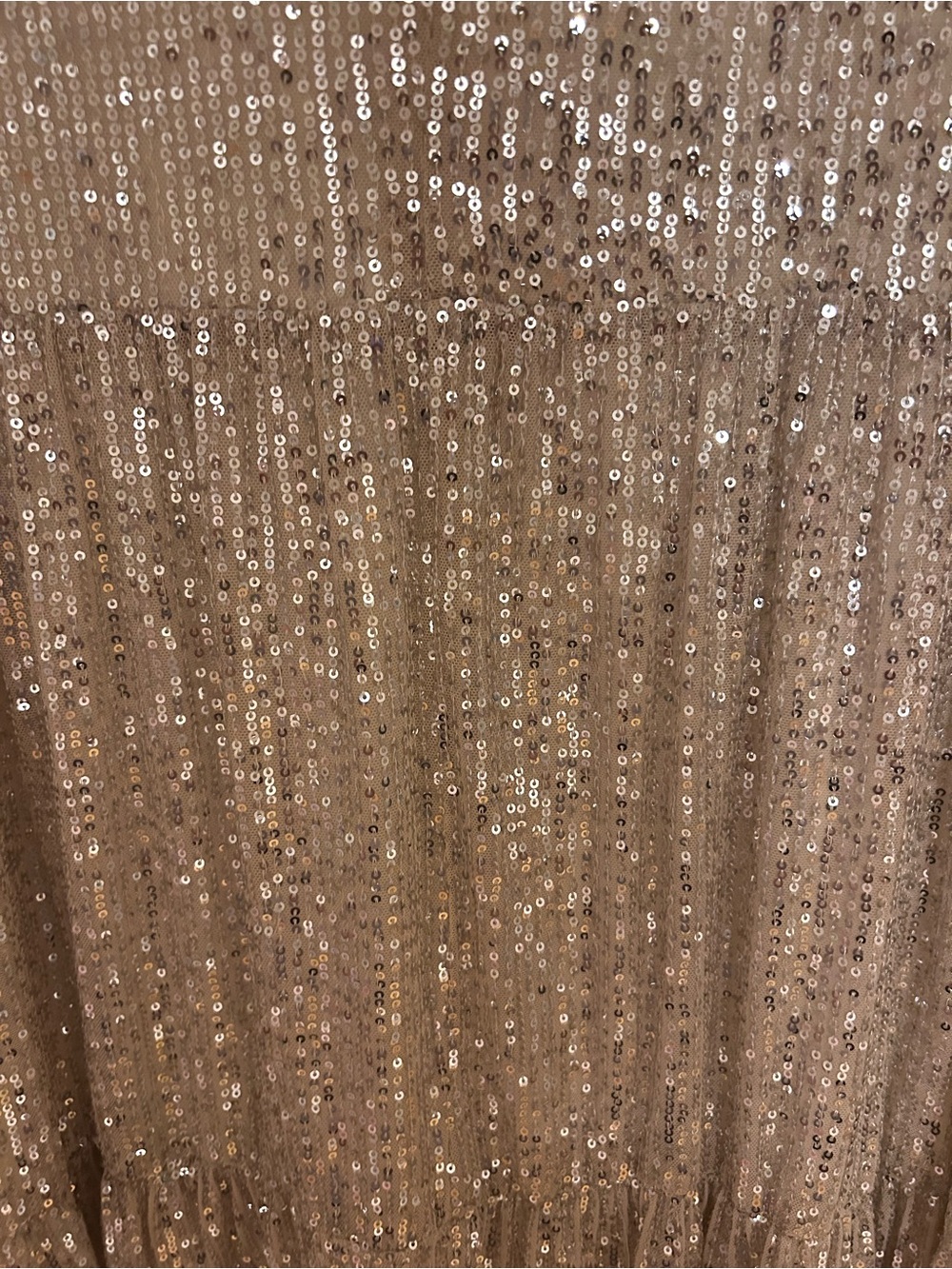 Julia Jordan  Tiered knee-length Sequin Dress View 5